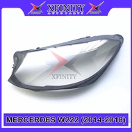 MERCEDES W222 14 15 16 17 18 HEADLAMP COVER / HEADLIGHT COVER / HEADLAMP LENS / HEADLIGHT LENS