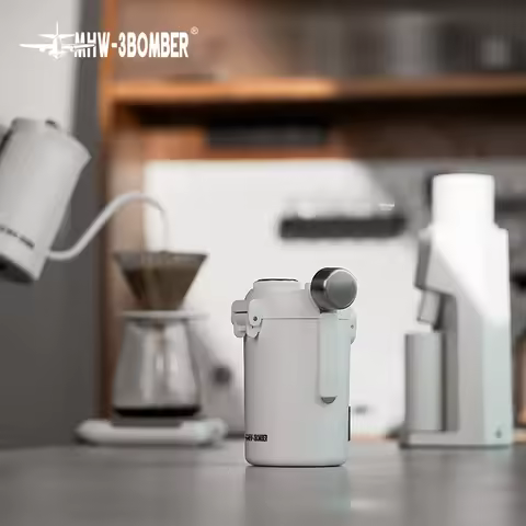 MHW-3BOMBER Gambo Sealed Canister Airtight Coffee Beans Canister with Exhaust Valve Storage Jars Mag