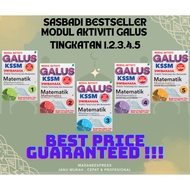 [XPRESS] SASBADI BESTSELLER : MODUL AKTIVITI GALUS MATEMATIK TINGKATAN 1.2.3.4.5