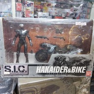 二手 S.I.C   SIC  電腦奇俠 HAKAIDER &amp;BIKE 電腦黑魔電單車連人形 FIGURE   CSKM20