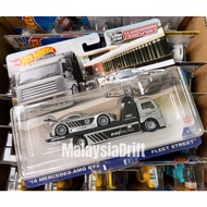 Hot Wheels Team Transport Mercedes AMG GT3 MG Metro 6R4 Classic Hydroplane