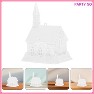 Tiny Homes Decor Crafting Ornaments for Kids Pendant House Tree uiran