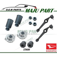 DAIHATSU KANCIL DEPAN LOWER ARM DENGAN LOWER ARM BUSH RUBBER / ABSORBER MOUNTING/ ABSORBER COVER/ STABILIZER BUSH