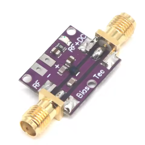 Bias Tee 10MHz -6GHz RF Biaser DC Blocker Coaxial Feed For HAM Radio RTL SDR Walkie-talkie LNA Low N