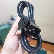 UPS POWER CHORD C19 TO C20 MALE FEMALE CABLE ELECTRICAL APC ETC.