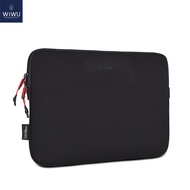 WIWU เคสนิ้วซองใส่แล็ปท็อป13นิ้วสำหรับ2024 MacBook Air 13.6 13.3นิ้ว M2 M3โฟมจำรูป M1แบบพกพาปลอกใส่ก