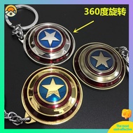 ez links and charms ez link charm 1414 Film Avengers around the United States Captain Shield Keychain Hot Sale