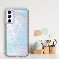 A15/A25/A26/A34/A35/A36/A55/A56/M14/M34 5G 浮雕感雙料殼-LOVE