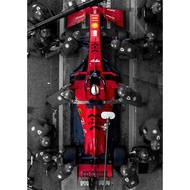 Formula 1 Circuit Team Racing Poster Aesthetic Wall Pop Art F1 Car Track Motorsport Canvas Painting