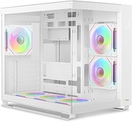 Iota C70 Mid-Tower PC Gaming Case,Large capacity computer case with Real-Time Digital Display,Panora