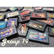 Gameboy Cartridge GBA/GBASP Gameboy Advance Game Group19