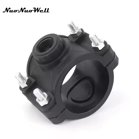 PE Pipe Repair Connector, Drip Tape Fittings, By-Pass Connector, 1Pc, 40mm, 50mm, 63mm, 1/2 ", 3/4",