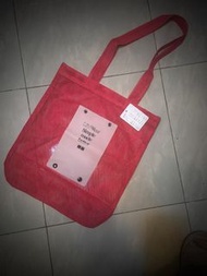 Uniqlo Pink Foldable Tote bag 摺疊環保袋