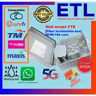 FTB PVC Box 48c 96c 144c Distribution Splicing Termination box Panel outdoor waterproof Enclosure Au