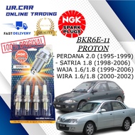 PROTON WIRA 1.6 / 1.8 , SATRIA 1.8 , WAJA 1.6 / 1.8 , PERDANA 2.0 E55 BKR6E-11 NGK SPARK PLUG 100% O