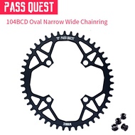 104BCD OVAL Bicycle Chain Ring MTB Bike Chain Wheel 34T 36T 38T 40T 42T 44T Bicycle Chainring Free Shipping