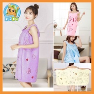 Microfiber Bath Towels Bathrobe A Towel Wearing Nano Cloth Size (140 x 80 CM.) Cartoon Pattern