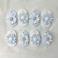 【燦爛嬌陽】粉嫩藍 小雛菊石膏擴香石 香氛石 香氛磚