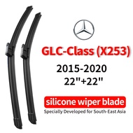 Mercedes-Benz GLC-Class (X253) SUV/Coupe Wiper (2015-2020) 22/22in Car Windshield Wiper Blades