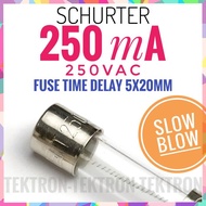 SCHURTER 250mA 250VAC Fuse Time Delay 0.25A Fuse Fuse