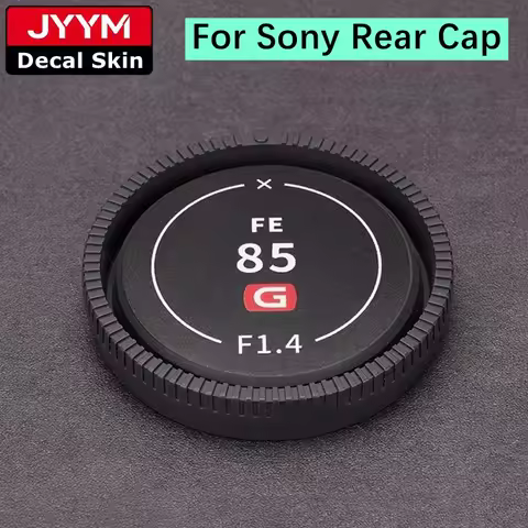 Decal Skin For Sony Rear Lens Cap Vinyl Wrap Film Sticker 12-24 24-70 20-70 16-35 24-105 24 35 50 55