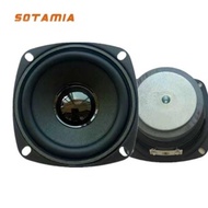 SOTAMIA 2Pcs 3 Inch Full Range Audio Speaker 8 Ohm 10W Home Theater Loudspeaker DIY Bluetooth Music Sound Amplifier Speaker