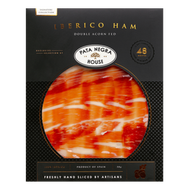 手切西班牙伊比利亞黑毛豬火腿片48個月 (雙重橡果飼) 50克