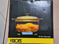 VISION 3.5L Covered Stockpot VSD-3.5 康寧雙耳鍋連蓋 (有盒)