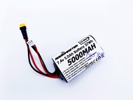 แบตรีโมท RadioMaster TX16S TX12 Boxer Jumper T14 2S 7.4V 37Wh 5000mAh Li-Ion Battery JST-XH and XT30