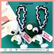 Suitable for BASEUS/BASEUS BD1/WM02+/ 02 Wireless Bluetooth Headset Silicone Protective Case BASEUS 