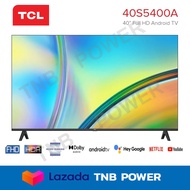 TCL LED 40" FHD  Android TV  รุ่น 40S5400A Smart TV  Metal Bezelless-HDMI-USB-DTS-google