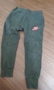 正品 Nike專櫃購入 軍綠色太空棉長褲