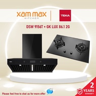 [Special Promo] Teka - DSW 9156T Package + Hob GK Lux 86.1 2G / Kitchen Chimney Cooker Hood / Rinnai