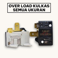 OVER LOAD REFRIGERATOR 1/3HP 1/4HP 1/6HP 1/8HP 1/10HP | OVERLOAD SHOWCASE | OVERLOAD FREEZER
