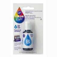 WILTON Blue Color Right Performance Color System Refill,  0.64 fl oz (19 ml)