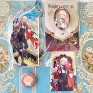 [Ready Kaveh]OFFICIAL Limited Collab Kaveh Alhaitham KFC Merchandise standee badge button pin tincan