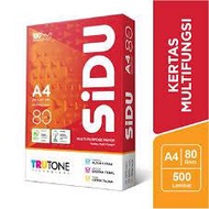 SIDU a4 80 gram hvs paper
