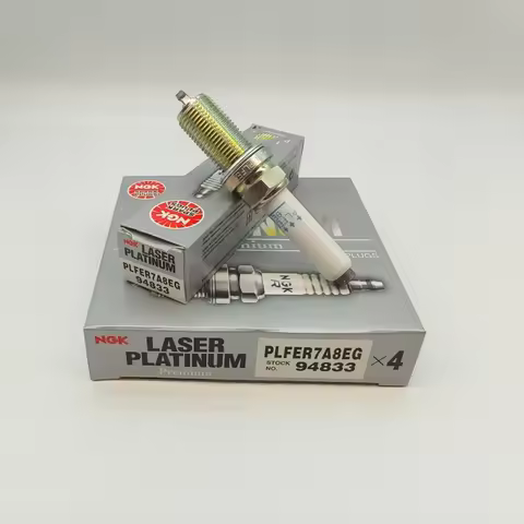 Original NGK PLFER7A8EG 94833 Dual Laser Platinum Spark Plug For VW Beetle Golf R Tiguan AUDI SKODA 