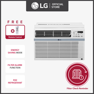 [COOL CHOICE] LG 1.0 HP Window Type Aircon Non-inverter LA100CC with Clean Filter Indicator   Remote Control