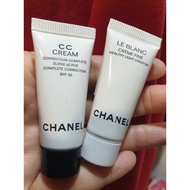 Chanel tester Has cc cream And Nourishing 5 Ml Per Tube.