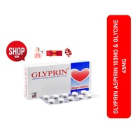 SHOP NOW GLYPRIN ASPIRIN 100MG &  GLYCINE 45MG 10'S (1 STRIP )