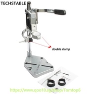 Aluminum bench Drill Stand Double head Electric Drill Base Frame Drill Holder Power Grinder accessor