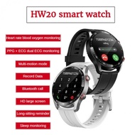 Hw20 Smart Watch ECG+PPG Business Stainless Steel Strap Bluetooth Call Smart Watch Waterproof I9