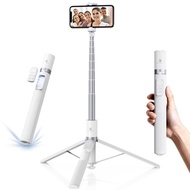K&F Concept Auto Selfie Stick Tripod 1.75m | K&F X96 Bluetooth Remote | 360° Rotation Travel Vlog