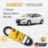 GAIDO Fan Belt Nissan Almera N18 1.0 Turbo 7PK1166