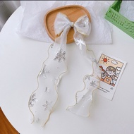 Gratis Ongkir- Jepit Rambut Pita Besar Korea Elegan Panjang Pita Rambut / Ribbon Hair Tie