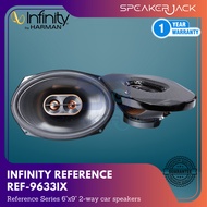 Infinity Reference REF-9633ix Reference Series 6"x9" 3-way car speakers