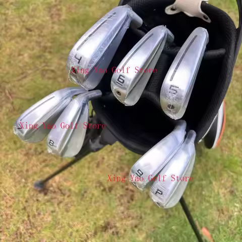 2025 Golf Club 790 5th silver Iron Set With Steel/Graphite Shaft With Head Covers 7pcs(4,5,6,7,8,9,P