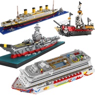 Titanic Building Blocks Assembled Cruise Ship Toys For Adults