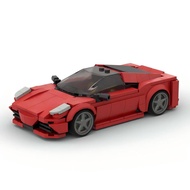 Compatible with Lego MOC-169888 Ferrari F430 Scuderia Car Model Creative Ornaments Building Blocks25